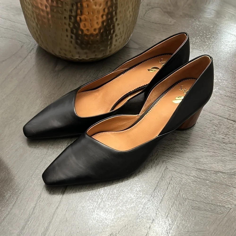 Franco Sarto Rita Leather d'Orsay Pumps_5
